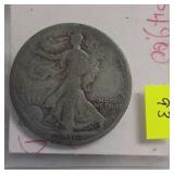 1916-D Walking Liberty Half Dollar