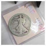 1917-D Walking Liberty Silver Half Dollar