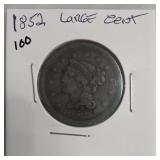 1852 Large Cent