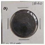 1840 Large Cent