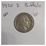 1920-D Buffalo Nickel