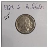1923-S Buffalo Nickel