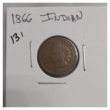 1866 Indian Head Cent