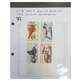 1972 U.S. Wildlife Conservation #1464-7 Block Set