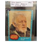 1977 Topps Star Wars Ben (Obi-Wan) Kenobi #6 Card