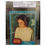 1977 Topps #5 Princess Leia Organa Rookie Card