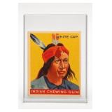 1933 Goudey Gum Co. Chief White Cap Card