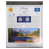 2007 Idaho Statehood Quarter-Dollars Sheet