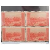 1934 US #741 Grand Canyon Mint NH Block Of 4