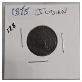 1875 Indian Head Cent