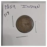 1859 Indian Head Cent