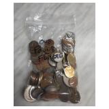 1 Pound Foreign Coin Lot