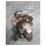 1 Pound Foreign Coin Lot