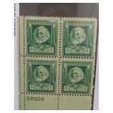 1940 U.S. #864 Henry W. Longfellow Plate Block