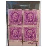 1940 U.S. #861 Ralph Waldo Emerson Plate Block