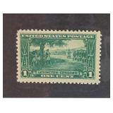 1925 USA #617 Lexington-Concord One-Cent Stamp