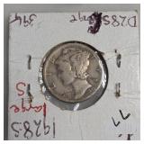 1928-S Mercury Dime, Silver