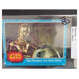 1977 Star Wars See-Threepio And Artoo-Detoo Card