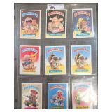 1985 Garbage Pail Kids First Series 17-Card Lot