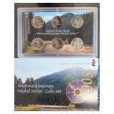 2005 Six-Coin Westward Journey Nickel Set