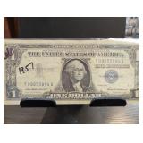1957 $1 United States Silver Certificate