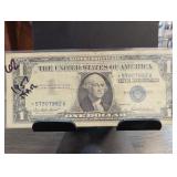 1957 United States $1 Silver Certificate Star