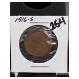 1916-S One Cent Token