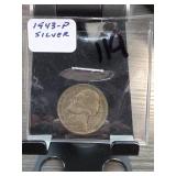 1943-P Jefferson Nickel, Silver
