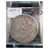 1899-O Morgan Dollar, Silver