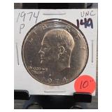 1974-P Eisenhower Dollar, UNC