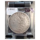 1882 Morgan Dollar, Silver