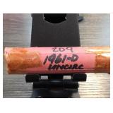 50-Coin 1961-D Lincoln Cent Roll