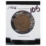1906 Indian Head Cent