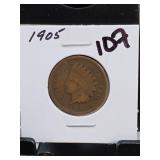 1905 Indian Head Cent