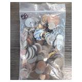 1 Pound Foreign Coin Lot