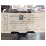 1864 Wisconsin Civil War $22 Allotment Fund Note