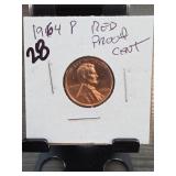 1964-P Lincoln Memorial Cent, Proof