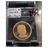 2014-S Herbert Hoover Presidential Dollar, Proof