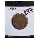 1883 Indian Head Cent