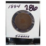 1884 Indian Head Cent
