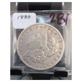 1880 Morgan Dollar, Silver
