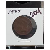 1897 Indian Head Cent