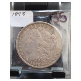 1898 Morgan Dollar, Silver