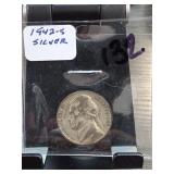1942-S Jefferson Nickel