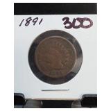 1891 Indian Head Cent