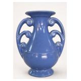 Niloak Blue Twin-Handle Vase