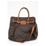 Michael Kors Hamilton Logo Satchel Handbag
