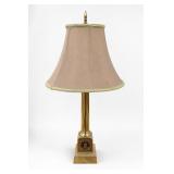 Phi Delta Theta Fraternity Brass Table Lamp
