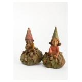 Two Tom Clark 1997 Fantasy Figurines