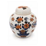 Made In Japan Floral Lidded Ginger Jar